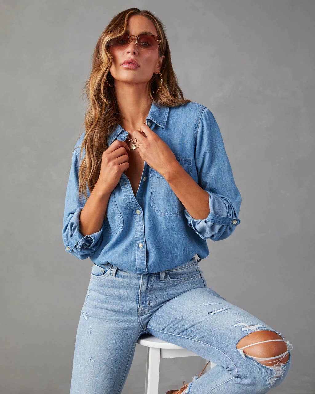 Avery Denim Shirt