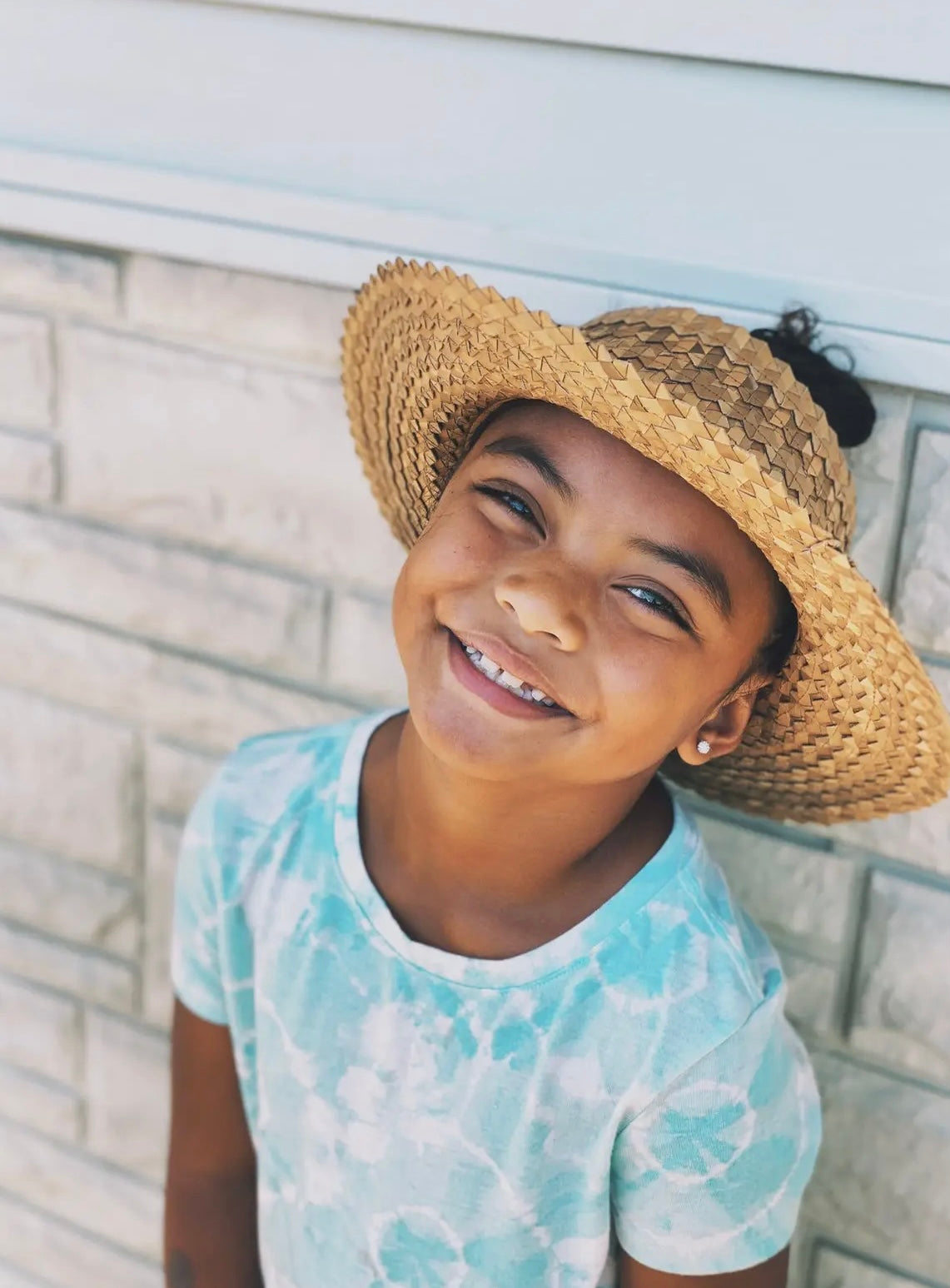 PĀPALE CROWN-LESS STRAW HAT