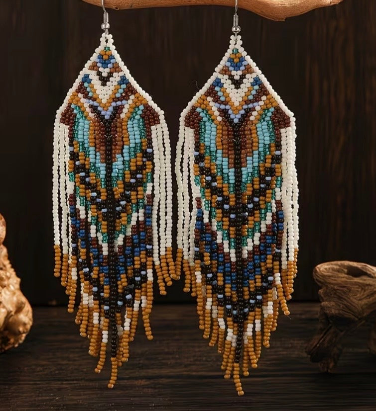 Beaded earrings