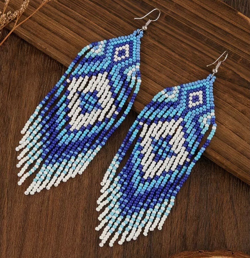 Beaded earrings