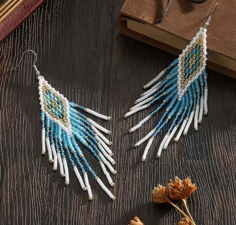 Beaded earrings