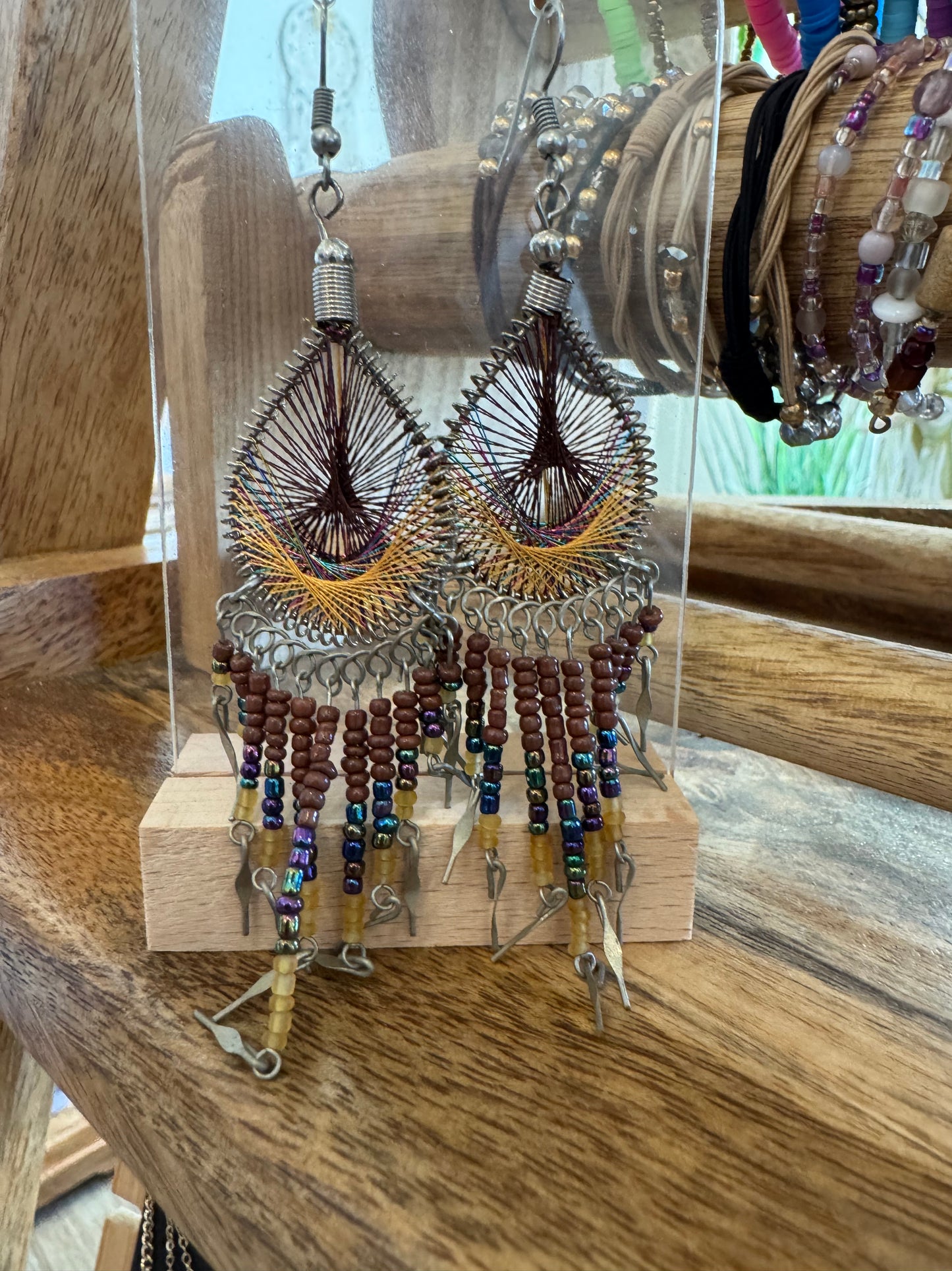 Beaded earrings