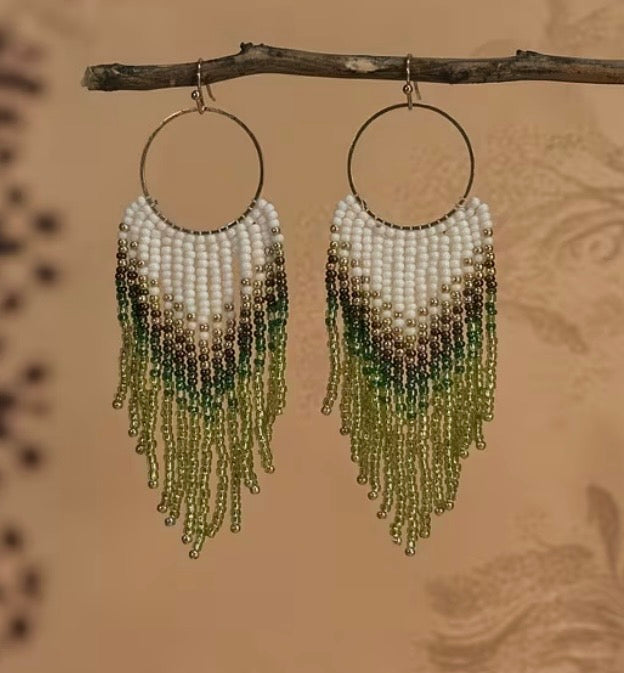 Beaded earrings