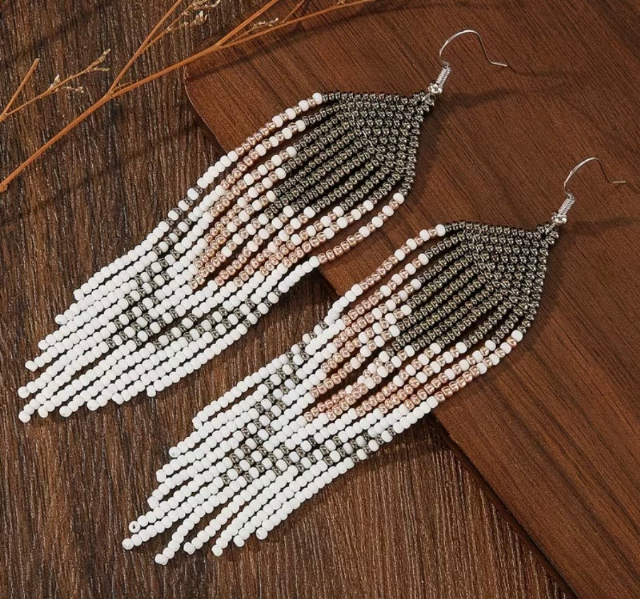Beaded earrings