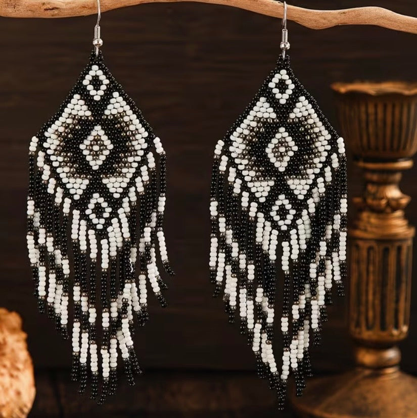 Beaded earrings